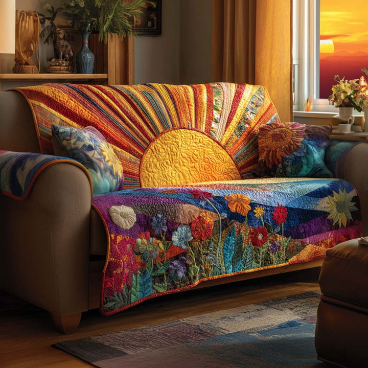 Solskin Quiltet Sofa Dække NCU0VT337