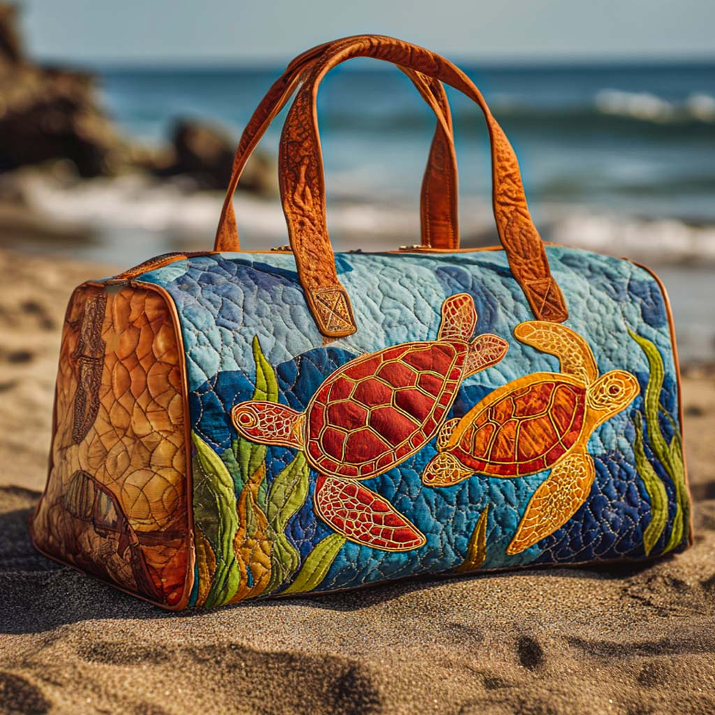 Solnedgangsrejse Quilted Duffle Bag NCU0NT10030