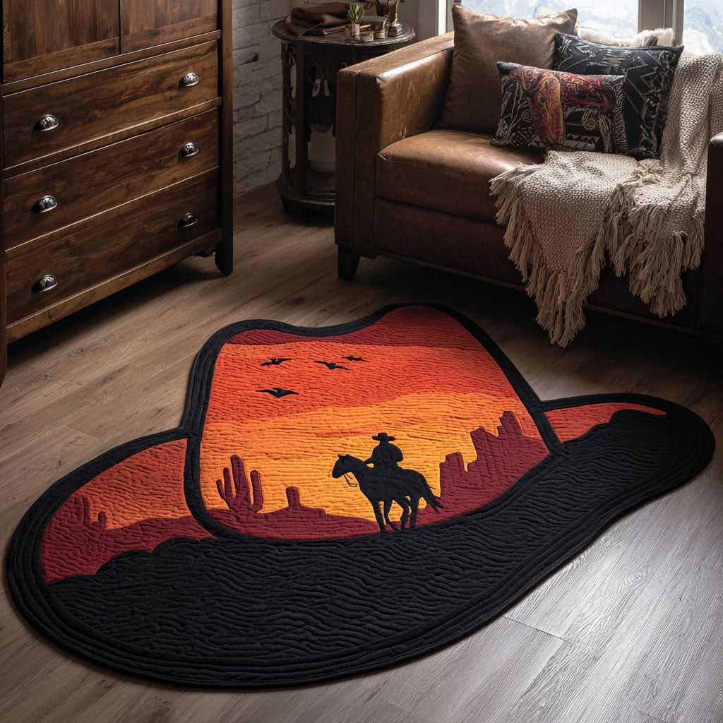 Sunset Rider Custom Shape Area Rug NCU0NT12660