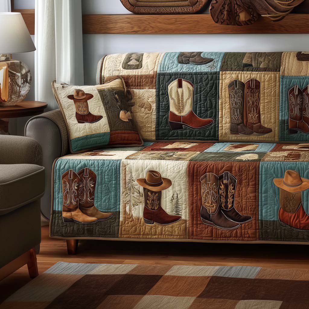 Cowboy Polstret Sofa Betræk NCU0VT302