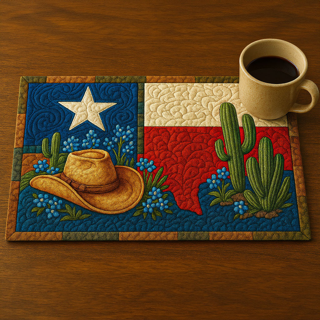 Texas Spirit Quiltet Bordskåner NCU0NT5796