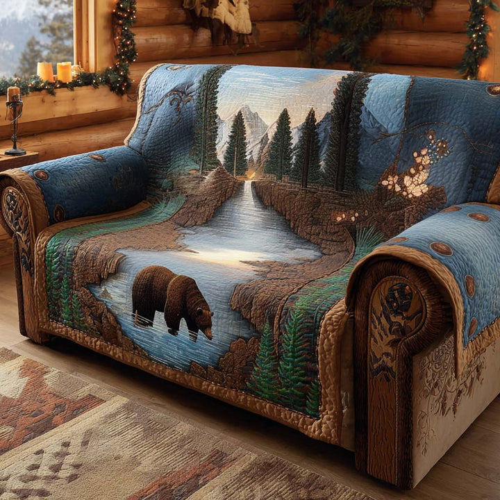 Bjørn Quiltet Sofa Dæk NCU0VT332