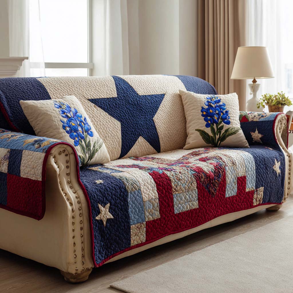 Americana Quiltet Sofa Betræk NCU0VT373