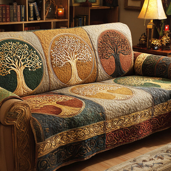 Tidless Eden Quilted Sofa Cover NCU0TV577