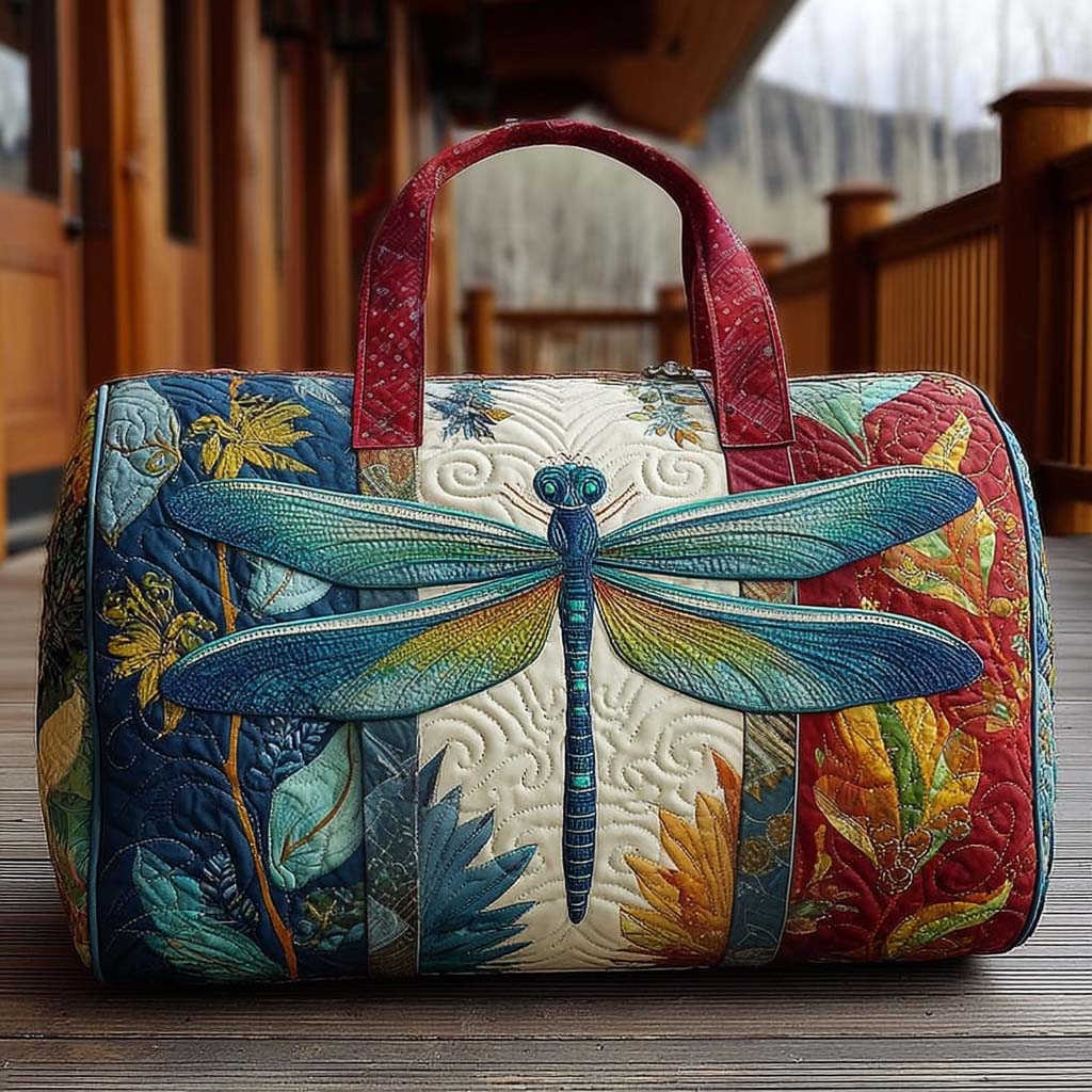 Tidless Flutter Quilted Duffle Bag NCU0PT9578