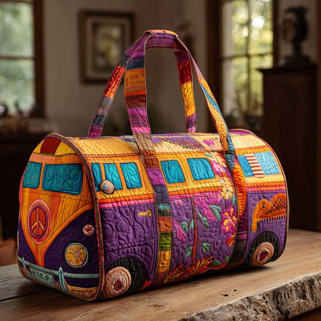 Tidless Rejsende Quiltet Duffel Bag NCU0PT8959