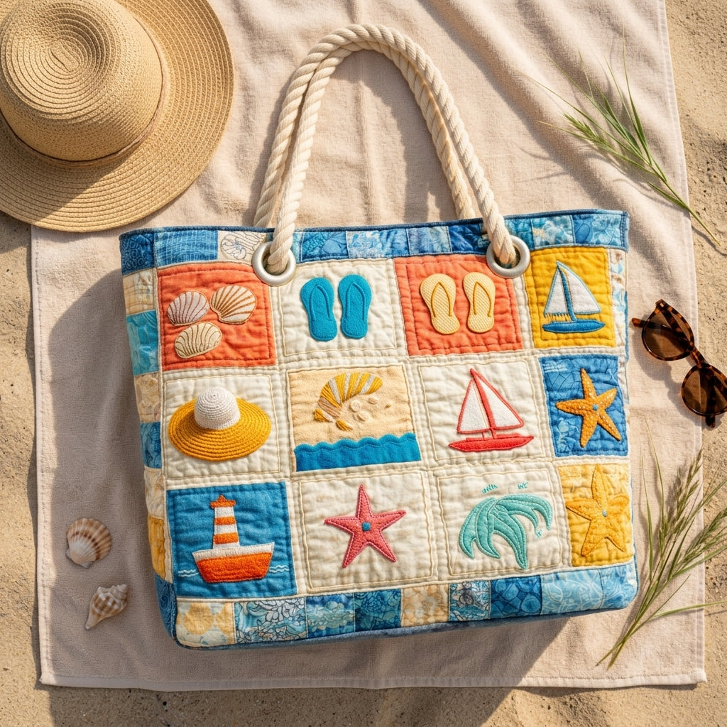 Strandtaske - Sommerside