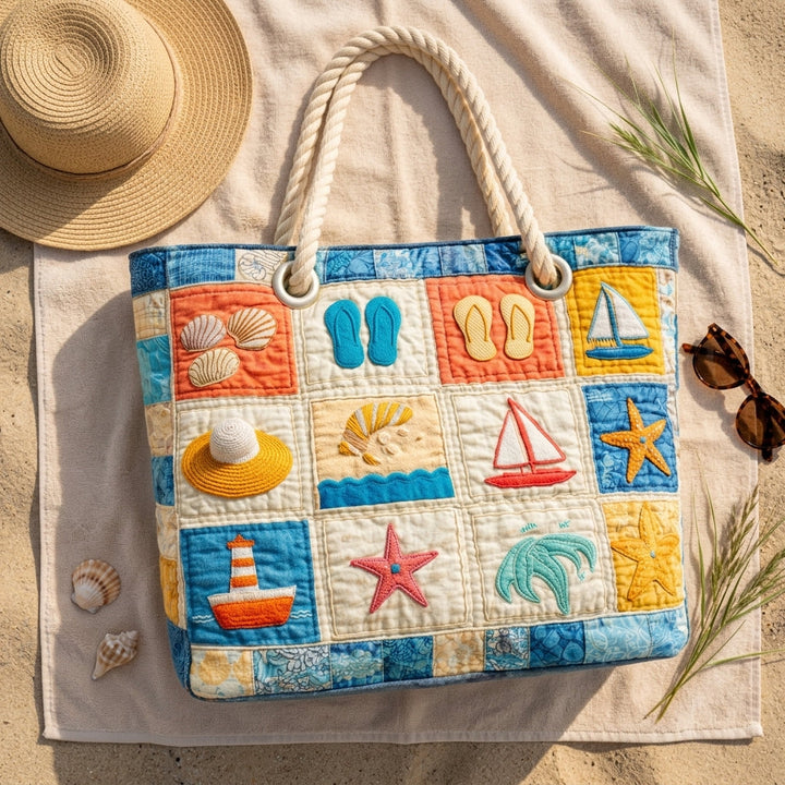 Strandtaske - Sommerside