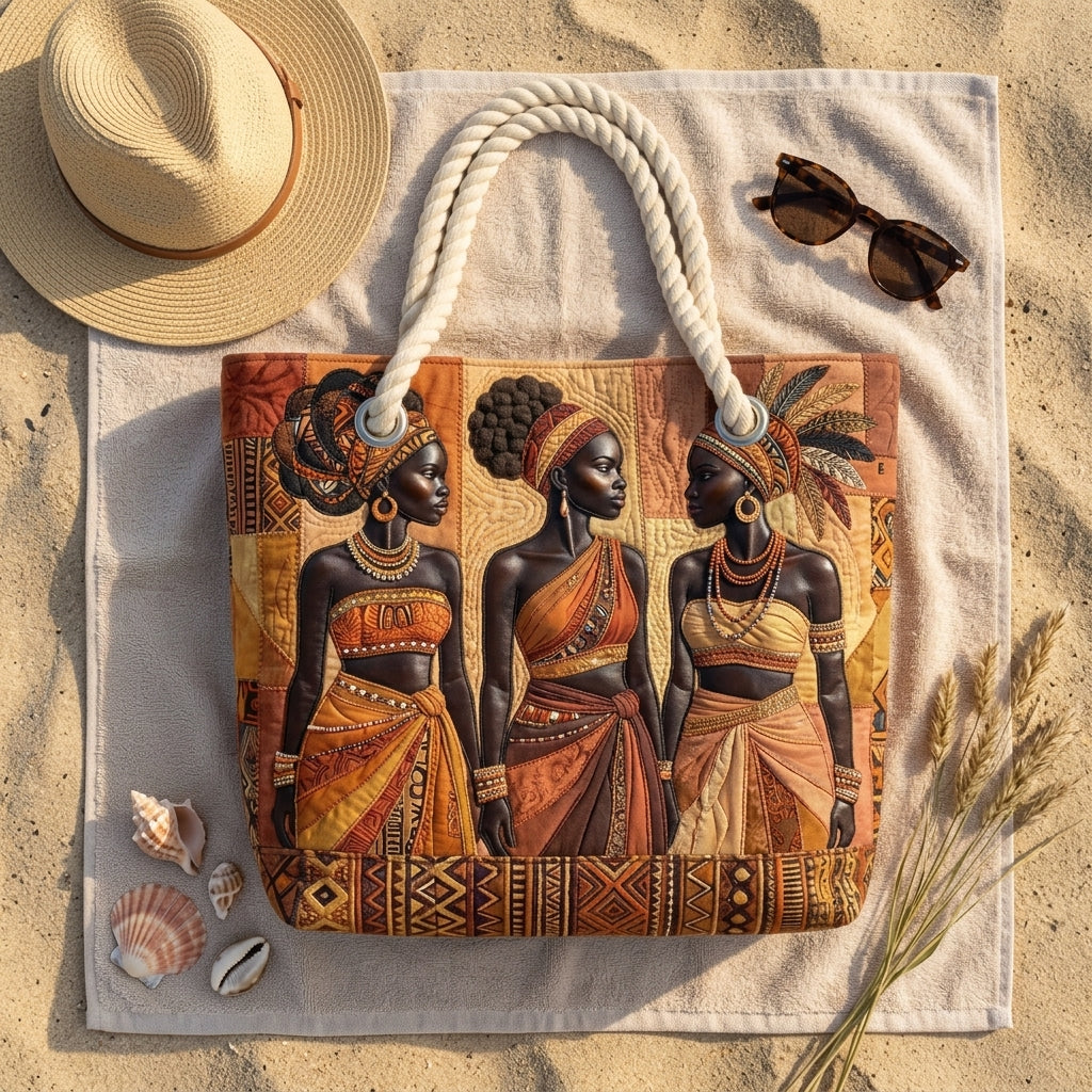 Strandtaske - Melanin Dronninger Glød