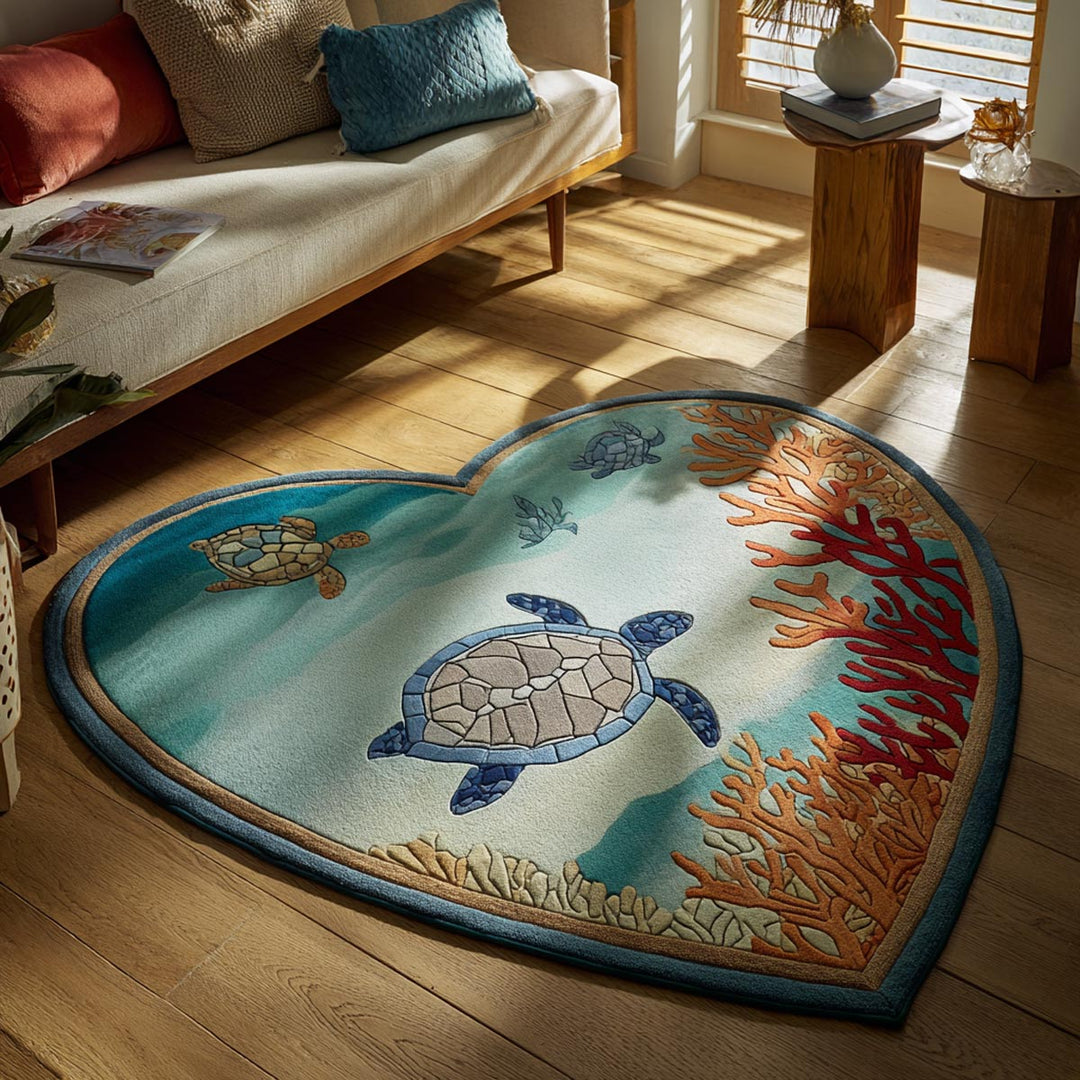 Turtle Dreams Specialformet Gulvtæppe NCU0DV9617