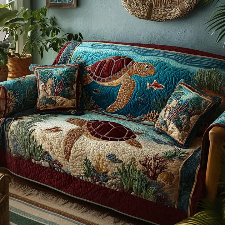 Skildpadde Quilted Sofa Cover NCU0VT361