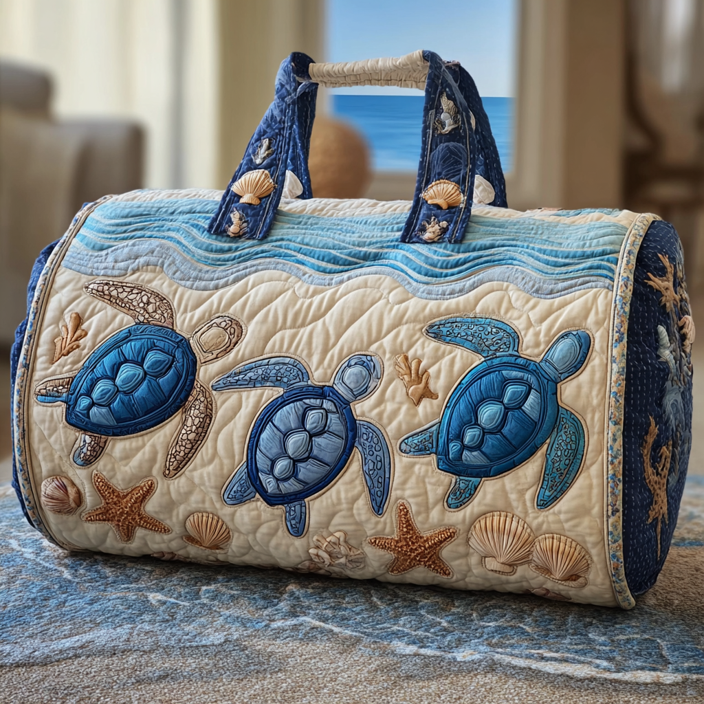 Turtle Path Quiltet Duffle Bag NCU0DK9812