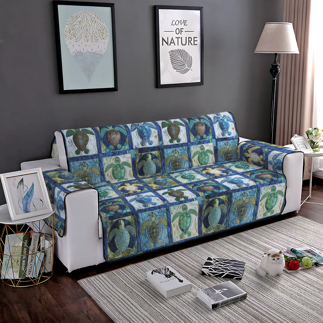 Skildpadde Tide Quiltet Sofa Dække NCU0PT938
