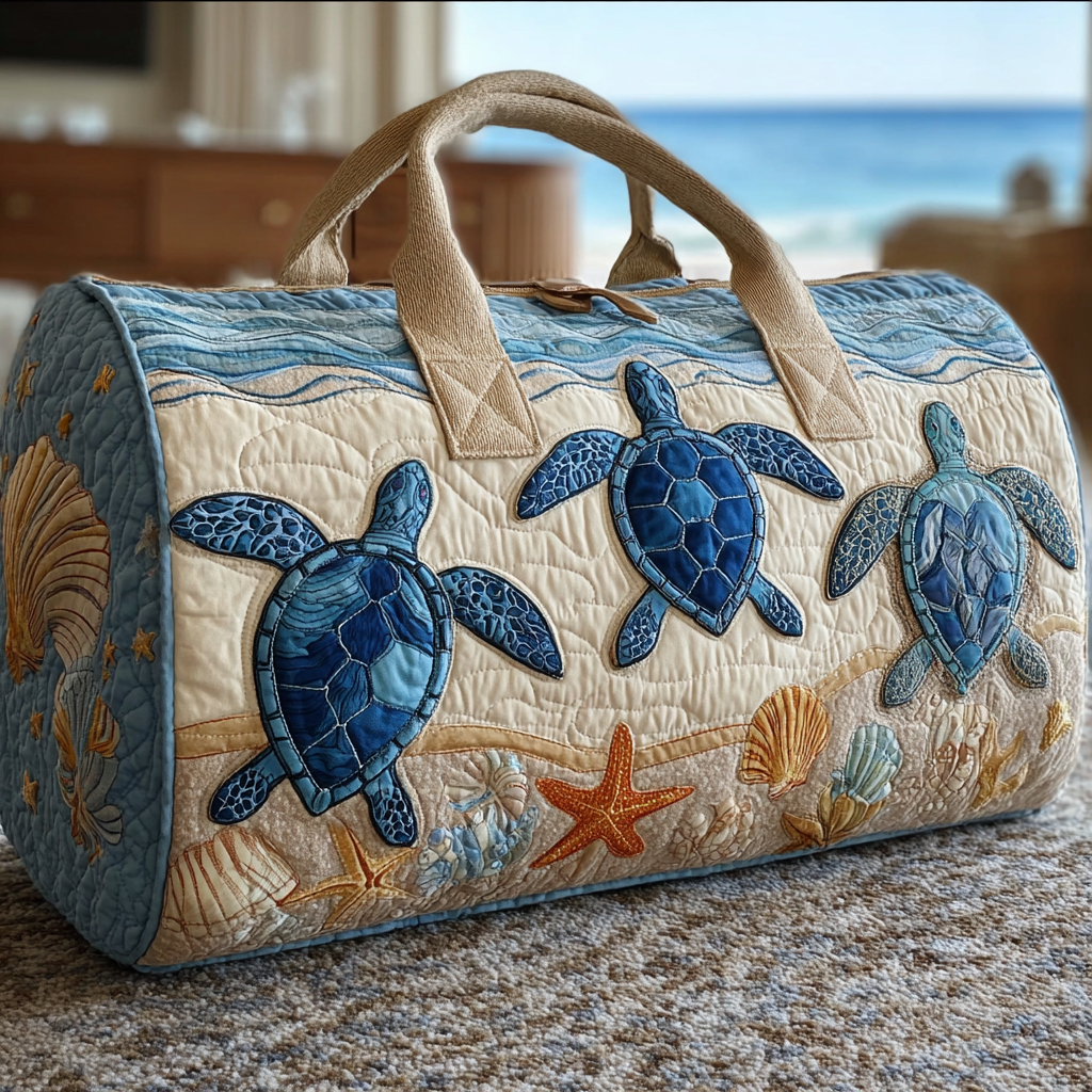 Turtle Wave Quiltet Duffle Bag NCU0DK9813