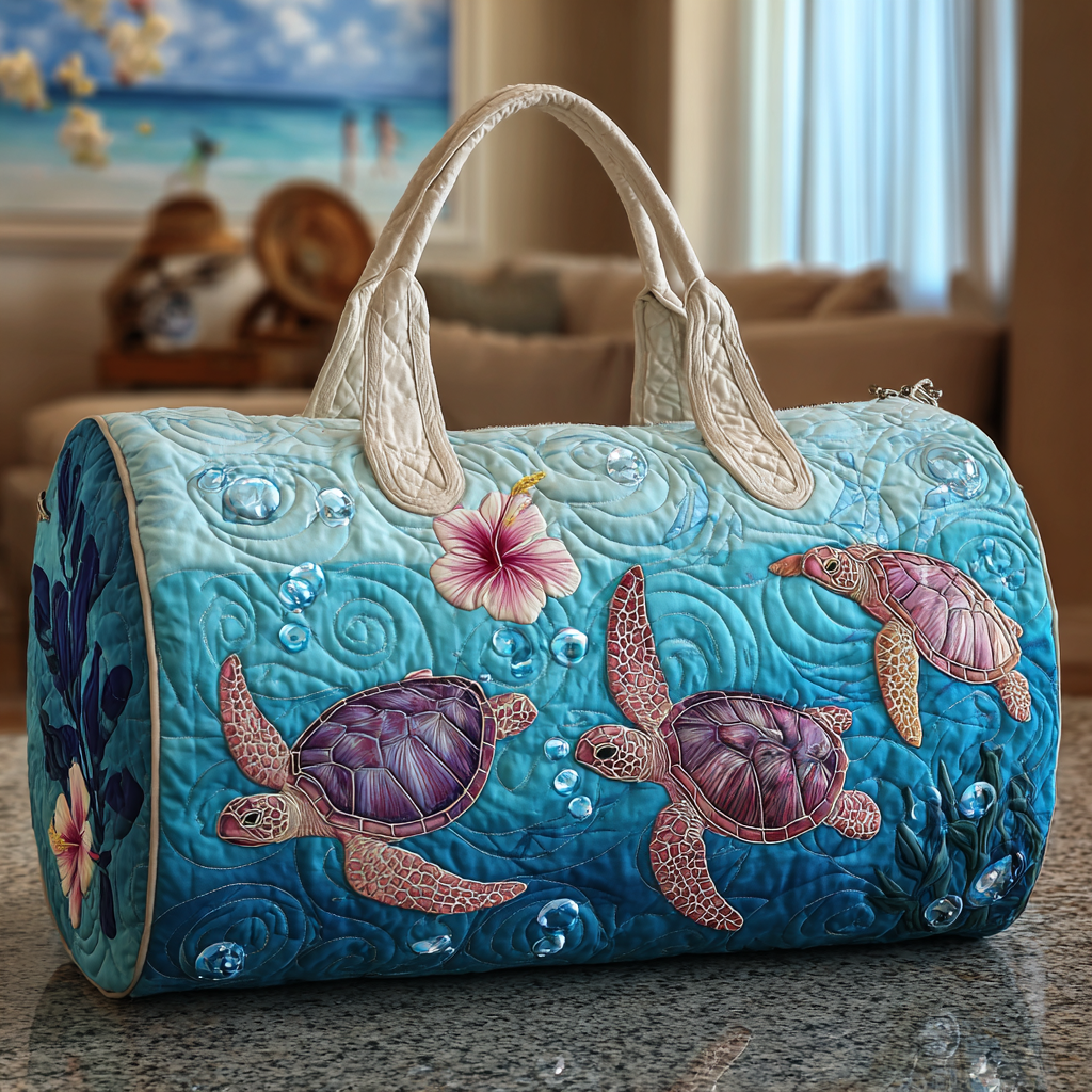 Turtle Wave Quiltet Duffle Bag NCU0DK9884