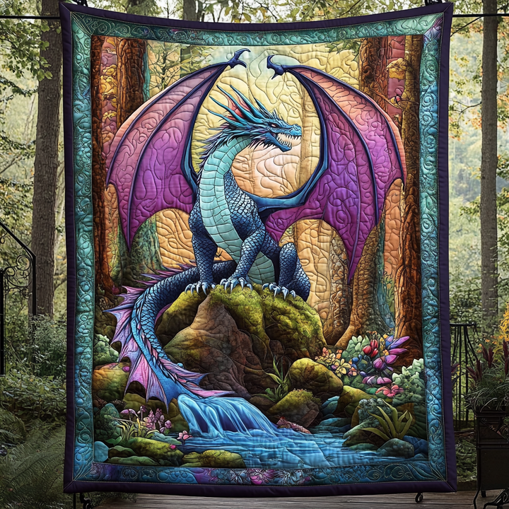 Twilight Fury Quiltet Tæppe NCU0DK759