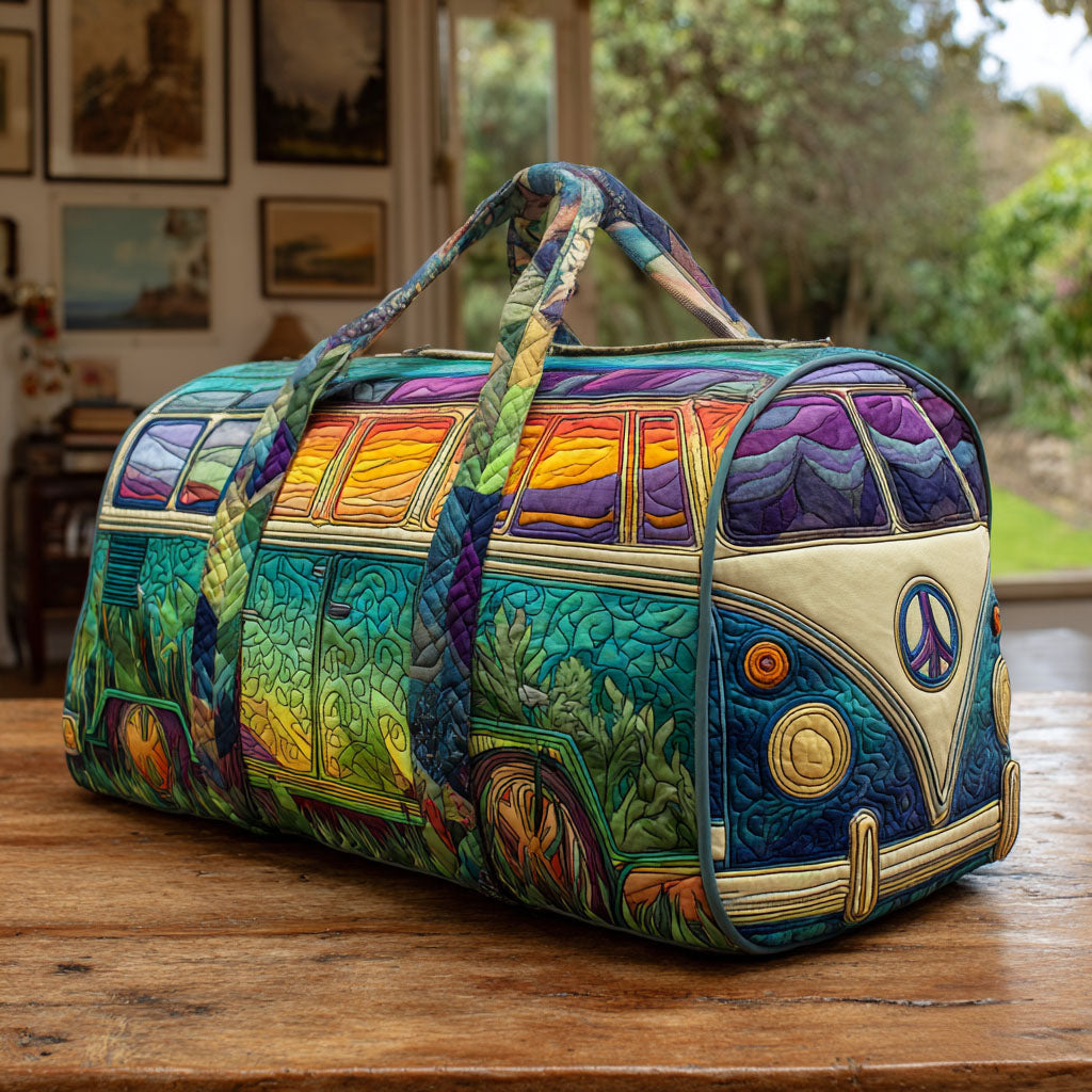 Hippie Van Quiltet Duffle Bag NCU0VT250