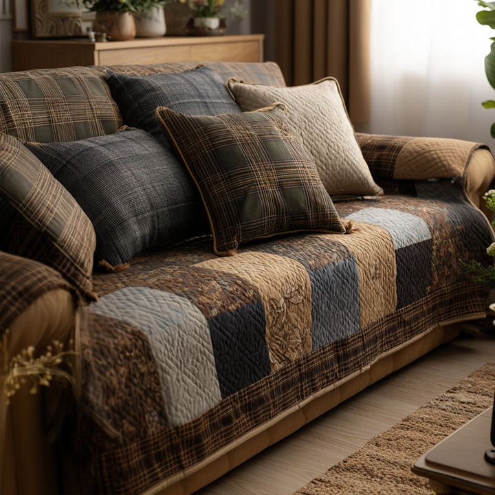 Varm Homestead Quilted Sofa Cover NCU0NT11993