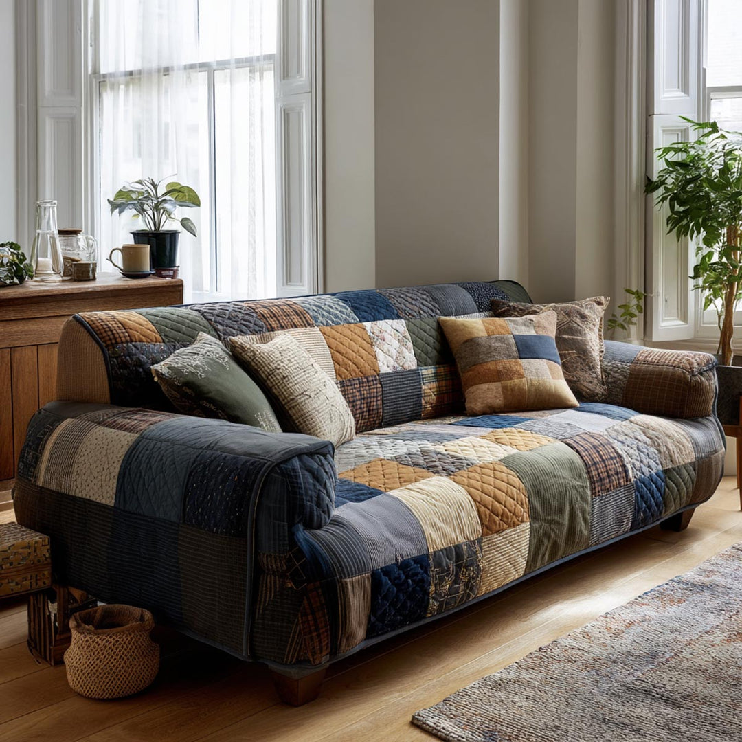 Varm Boheme Quilted Sofa Dække NCU0DV9208