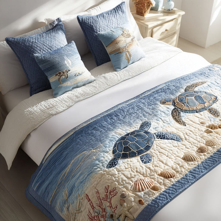 Skildpadde Quilted Bed Runner NCU0VT211