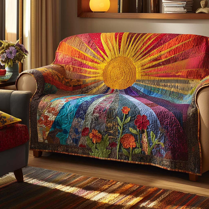 Solskin Quiltet Sofa Dække NCU0VT337