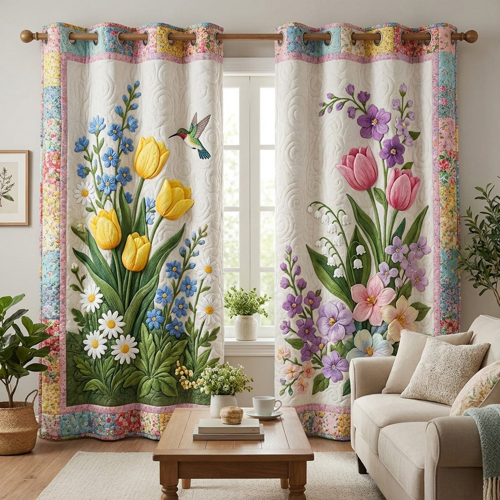 Vildblomst Eng Quilted Gardiner NCU0TV1761