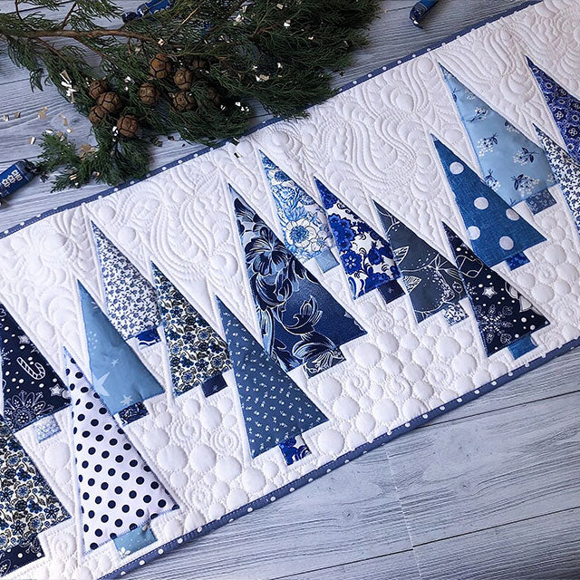 Vinter Wonderland Quiltet Bordløber NCU0TL486
