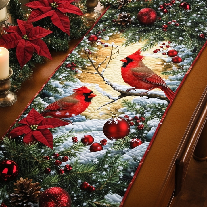 Vinter Cardinal Quiltet Bordløber NCU0VH080