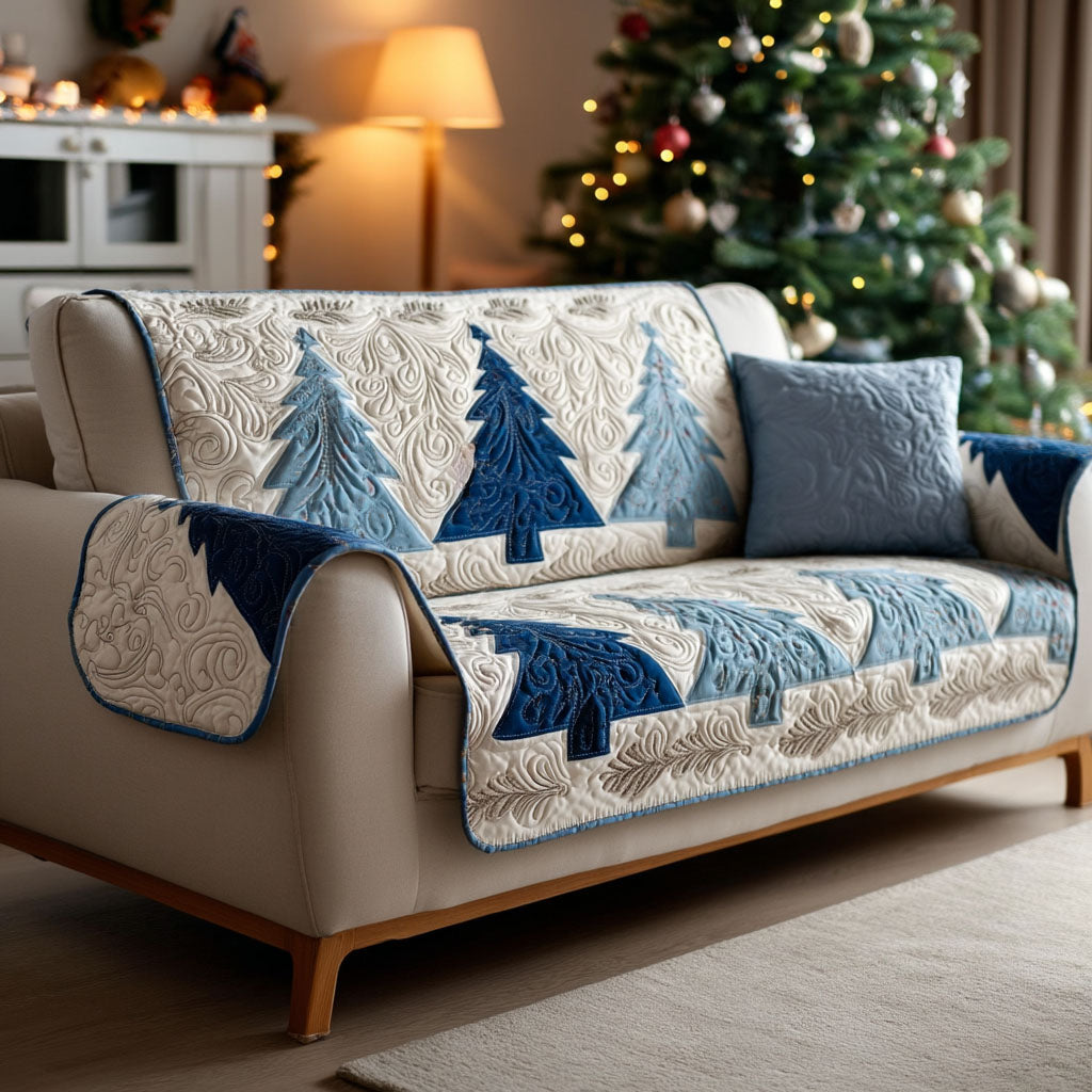 Vinter Fyrretræ Quiltet Sofa Dæk NCU0TV436
