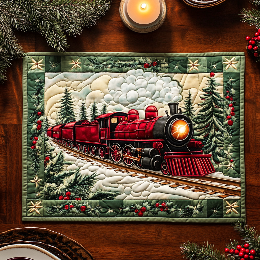 Vinter Fløjte Quilted Bordskåner NCU0VH831