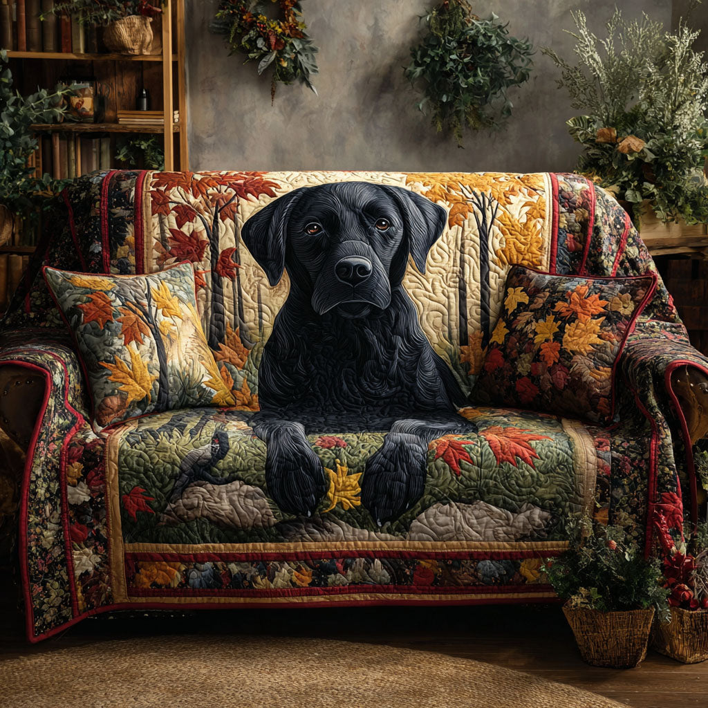 Labrador Retriever Quiltet Sofaovertræk NCU0VT339