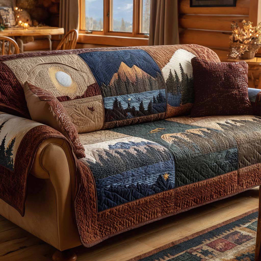 Bjørn Quiltet Sofa Dæk NCU0VT332