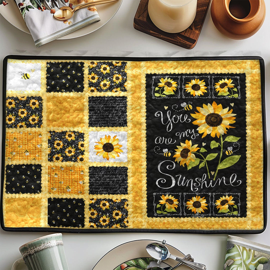Du Er Min Solskin Quilted Bordskåner NCU0TH491