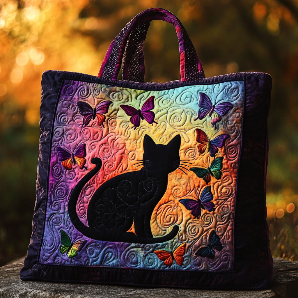 Calmheart Cat WN0701041CL Quilted Tote Bag