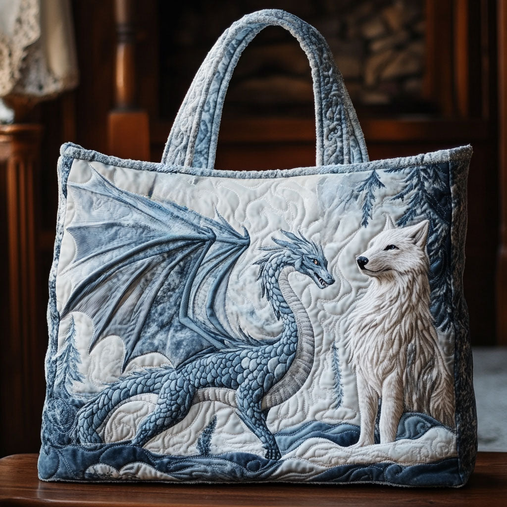 Mystisk Ulv WN0701072CL Quiltet Tote Bag
