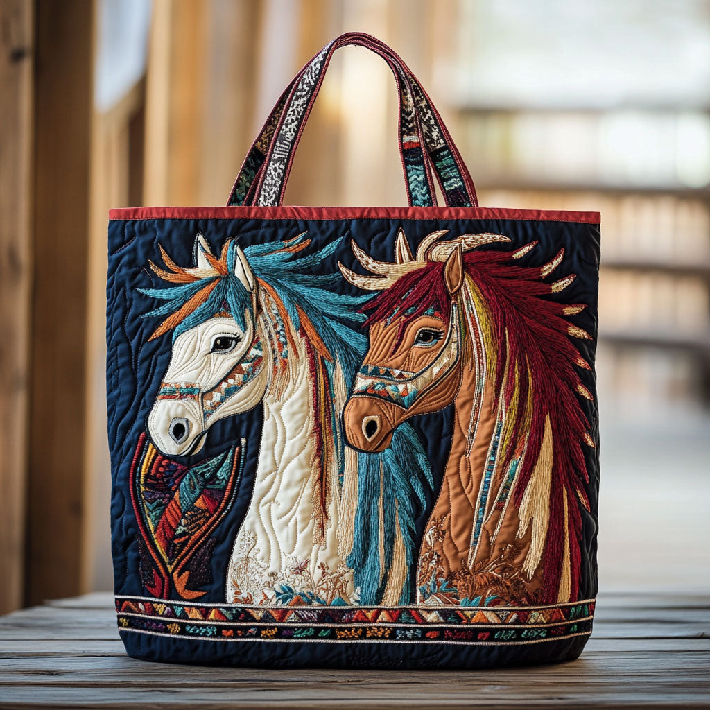 Native Horse Charm CW0801011CL Vatteret Tote Taske