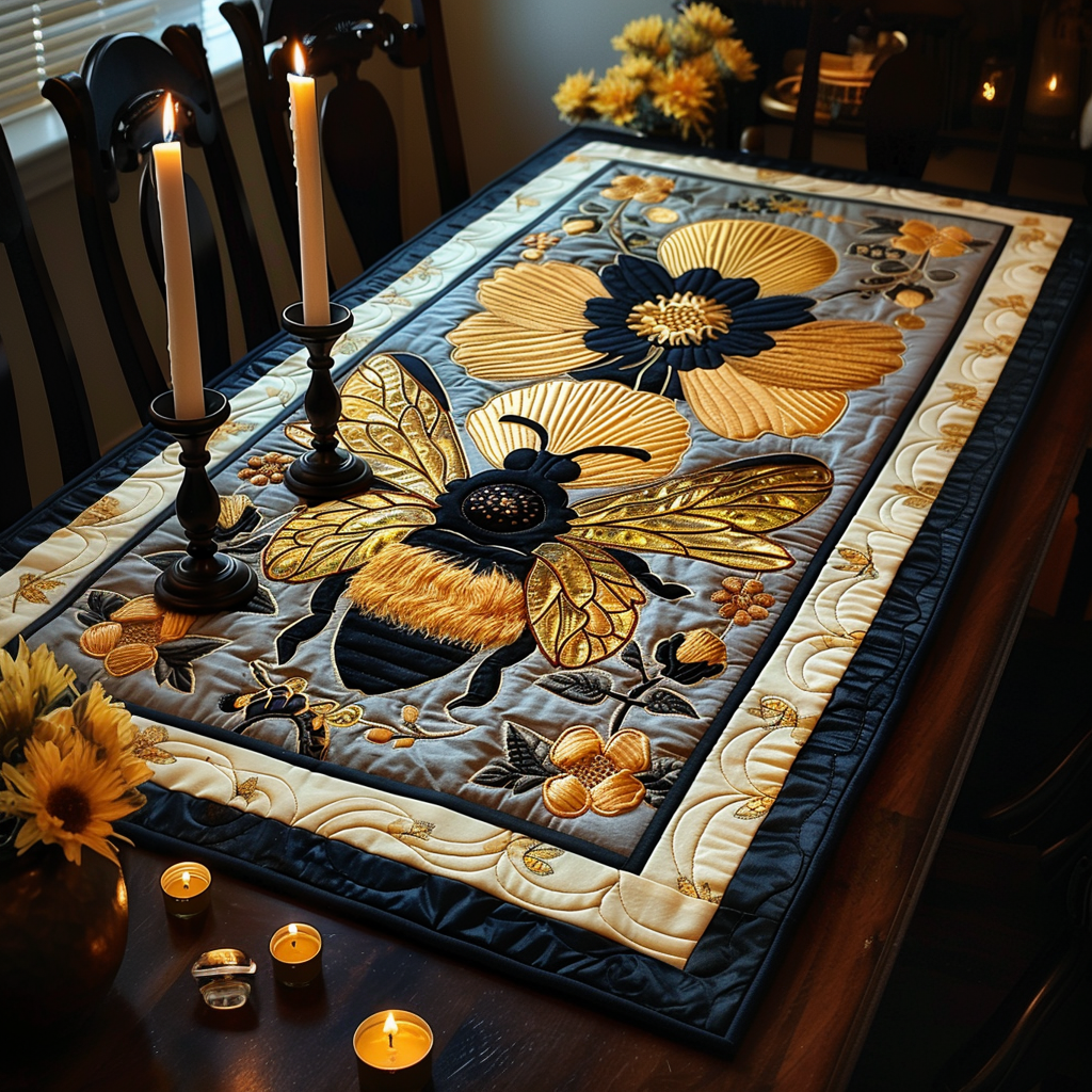 Bikonkurrence Quilted Table Runner NCU0TH048