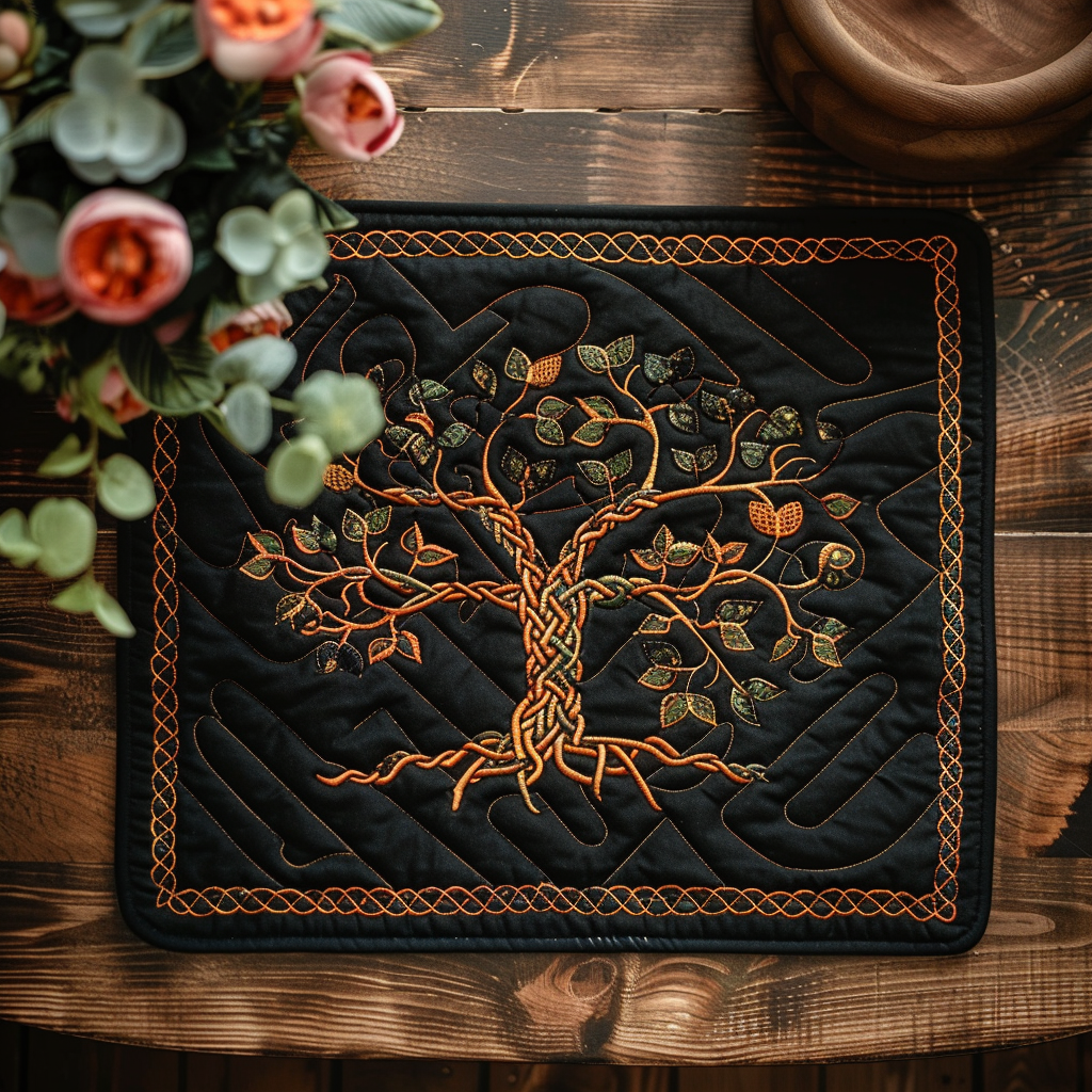 Antik Skov Quilted Bordskåner NCU0TL179