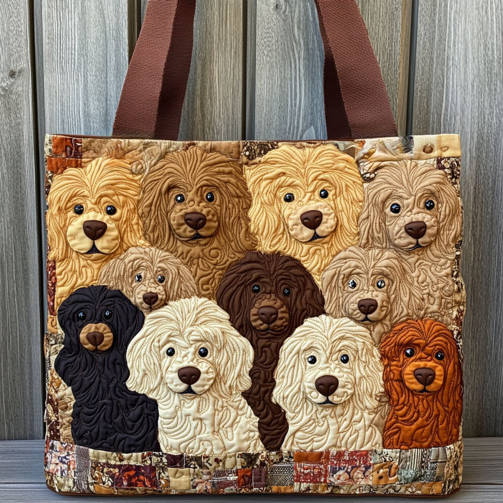 Hund Glad Rede WN1511030CL Vatteret Tote Taske