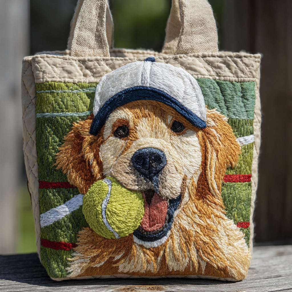 Golden Tennis XR1911003CL Vatteret Tote Bag