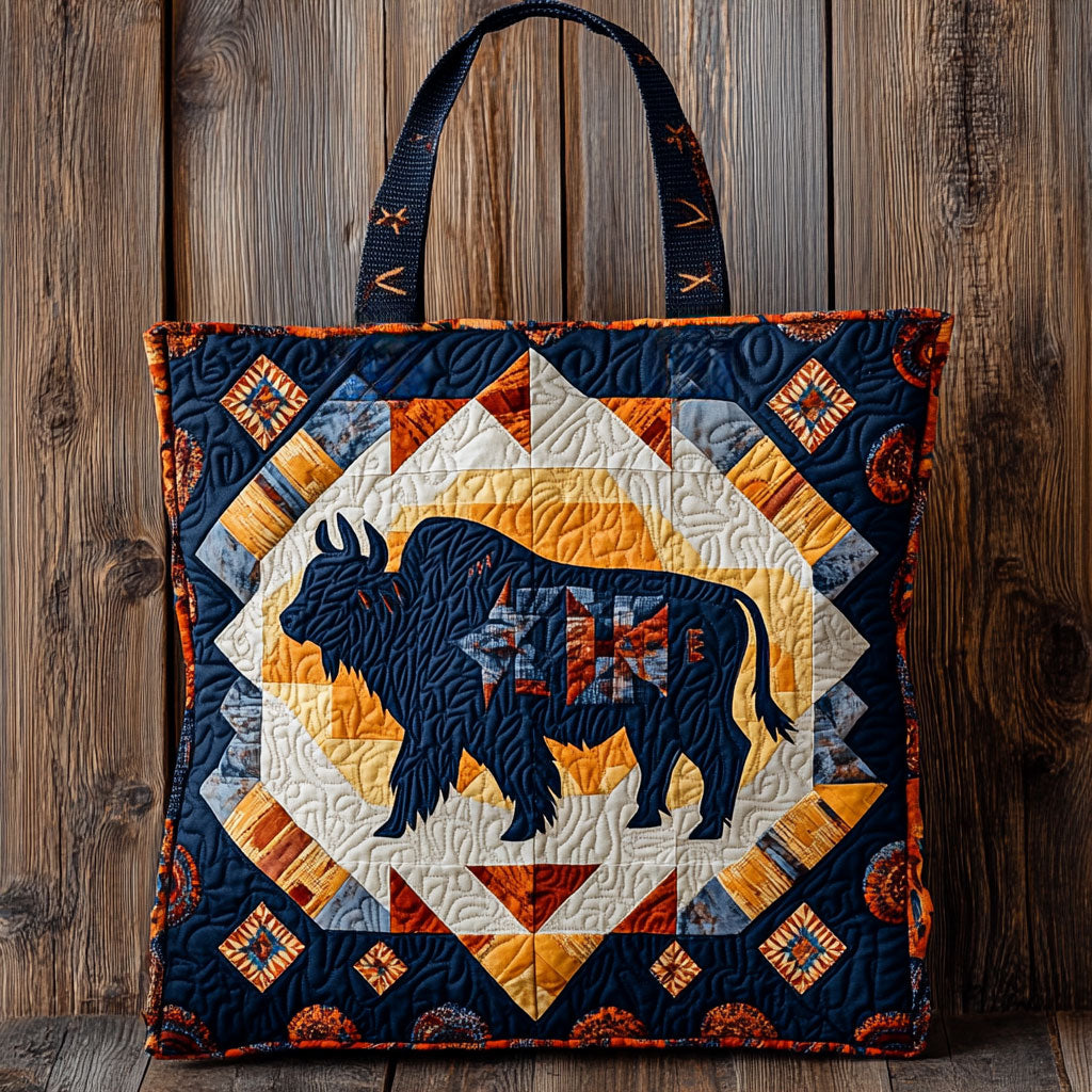 Starbound Bison WN0901078CL Quiltet Tote Bag