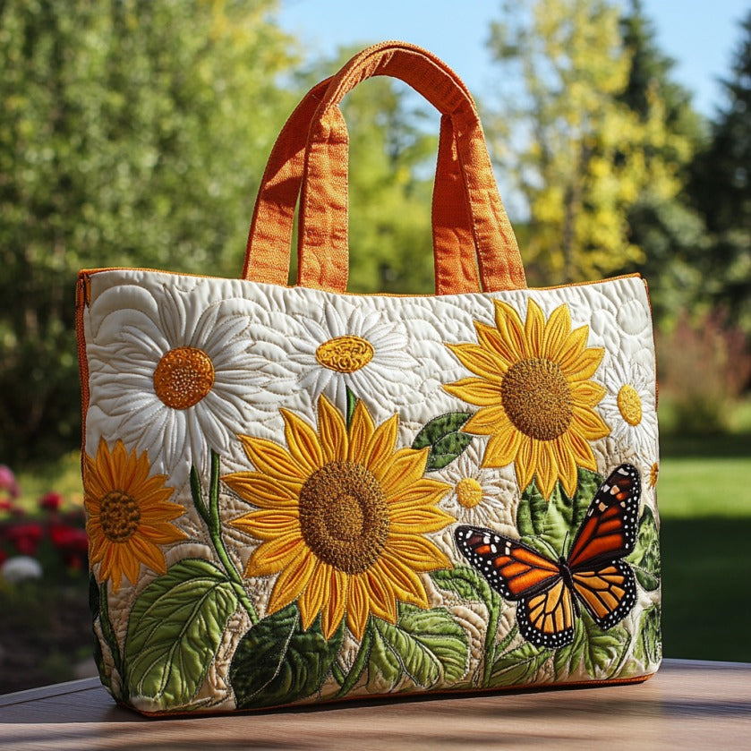 Solblomst Light XR2109017CL Quilted Tote Bag