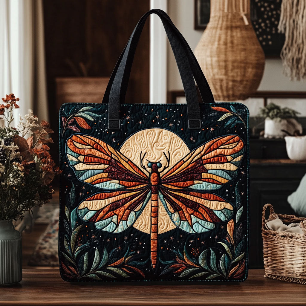 Dragonfly Spirit KL1112031CL Vatteret Tote Bag