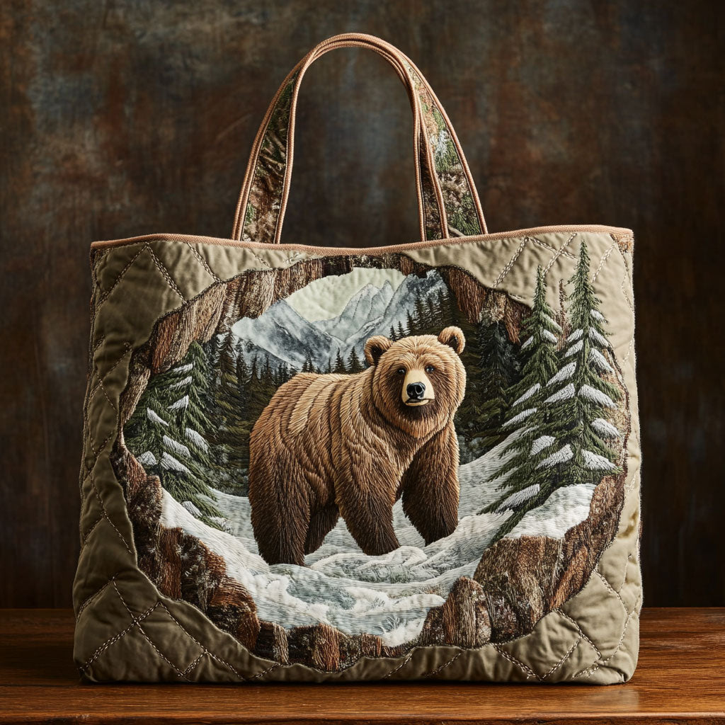 Fredelig Bjørn CW1001010CL Vatteret Tote Bag