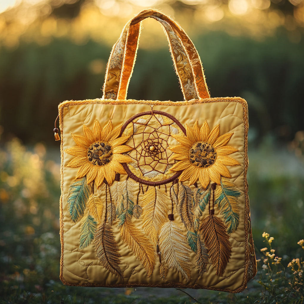 Drømmefanger Sollys Glød WN1810038CL Quiltet Tote Taske