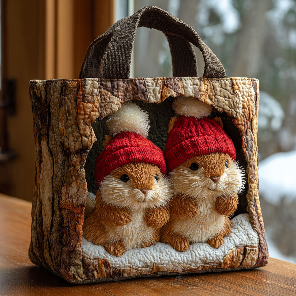 Snuggle Nest CP0111063CL Quiltet Tote Bag