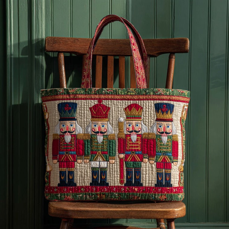 Jule Nøddeknækkere XR1710007CL Vatteret Tote Bag