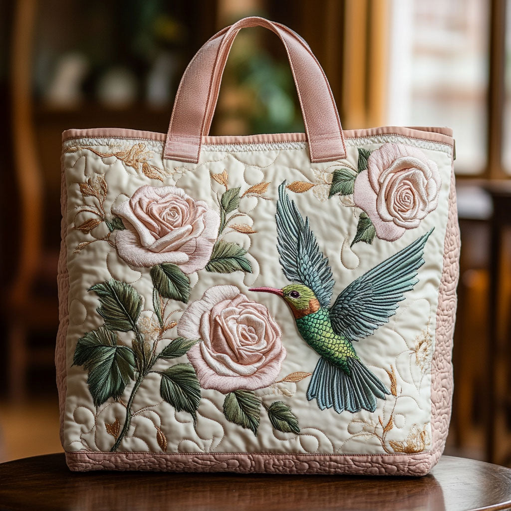 Rose Flight CP2409002CL Quiltet Tote Bag