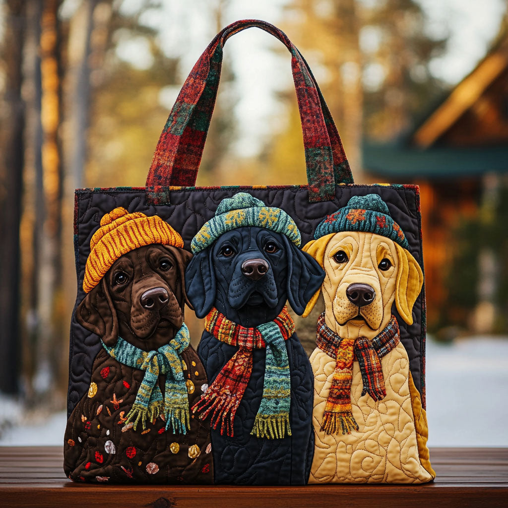 Labrador Snow Buddies WN1710079CL Vatteret Tote Bag