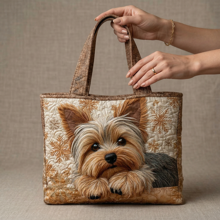 Quiltet Tote Bag - Bedårende Yorkshire